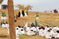 مراسم بازسازی واقعه غدیرخم در هرسین برگزار شد+ تصاویر