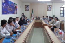 كميته منطقه اي جامعه ايمن شهرستان هاي شرق استان در  هرسين برگزار شد
