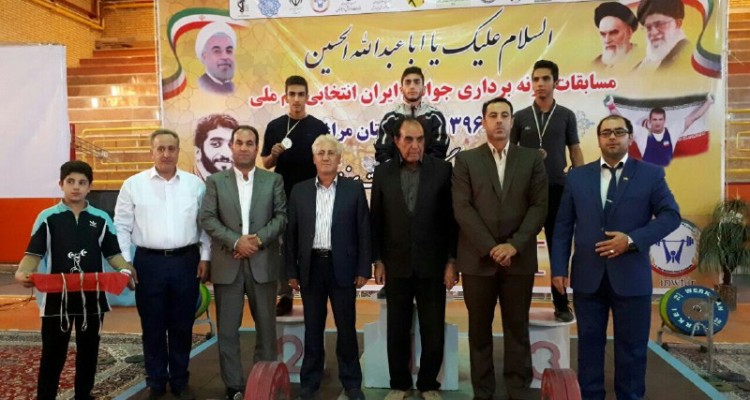 کسب اولین مدال وزنه برداری جوانان استان کرمانشاه توسط جوان هرسینی +تصویر