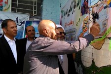 زنگ ایثار و مقاومت و بازگشایی مدارس در مدارس هرسین نواخته شد
