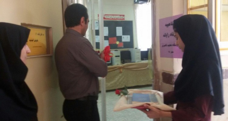 افتتاح کارگاه IT در هرسین با کمک خیرین