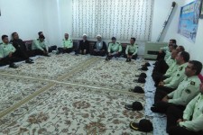 دیدار فرمانده و پرسنل نیروی انتظامی شهرستان با امام جمعه هرسین/ حجت الاسلام اجرایی: امنیت در جامعه از اهمیت بالایی برخوردار است