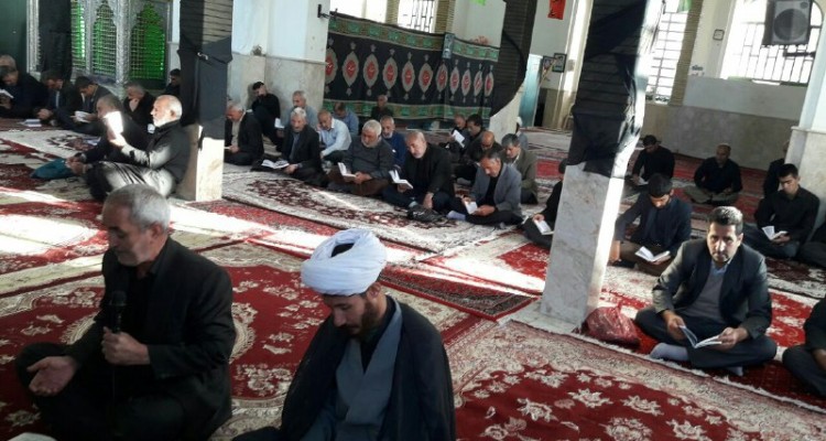 مراسم روح بخش دعای ندبه در هرسین برگزار شد+تصویر