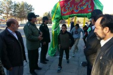 اعزام کاروان راهیان نور دانش‌آموزی از هرسین و بیستون به مناطق عملیاتی دفاع مقدس