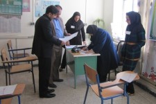 برگزاری آزمون الکترونیکی برای اولین بار در بیستون 