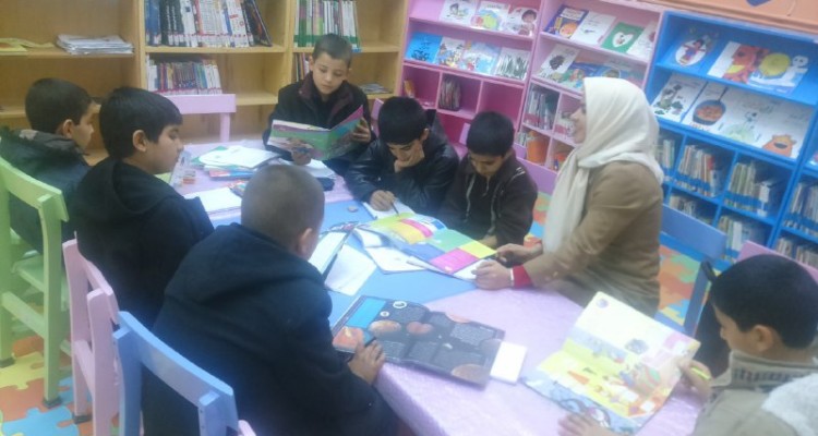 برگزاری کلاس قصه گویی در کتابخانه عمومی  نبی اکرم(ص) هرسین