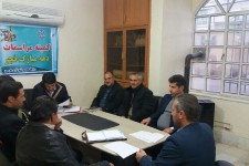 کمیته مراسمات ستاد برگزاری دهه مبارک فجر در شهرداری هرسین