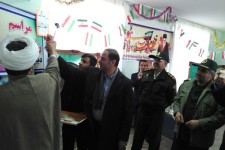 نواخته شدن زنگ انقلاب در مدارس شهرستان هرسین