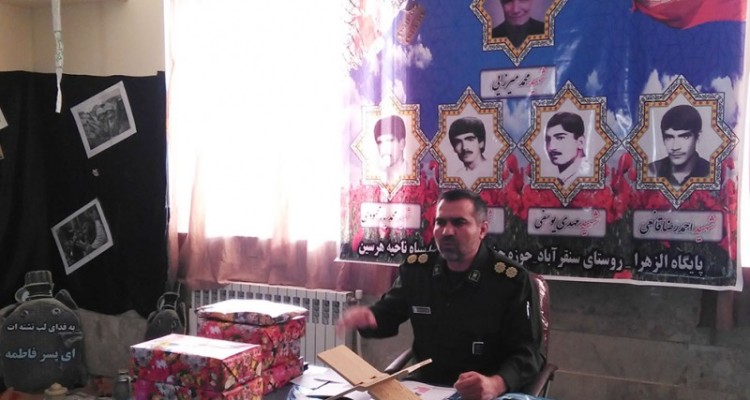 یادواره شهدای پایگاهی بخش بیستون برگزار شد