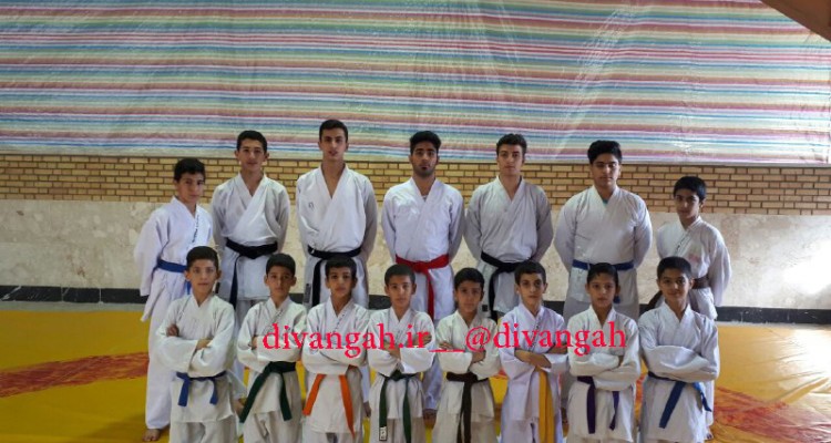 کسب مقام سوم توسط کاراته کاهای بیستونی در مسابقات قهرمان استان