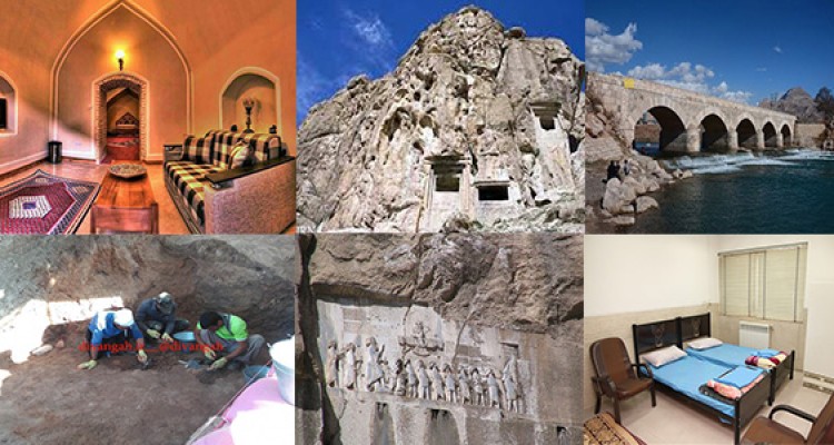 سفری شاد و به یاد ماندنی در مناطق تاریخی و اقامتی شهرستان هرسین در ایام نوروز/از لذت اقامت در هتل های تاریخی تا بازدید از میراث چند هزار ساله و گوردخمه ها 