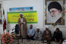 دیدار جمعی از پرسنل سپاه ناحیه هرسین با امام جمعه