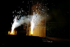 مراسم نورافشانی در هرسین به مناسبت گرامیداشت حماسه سوم خرداد +تصویر