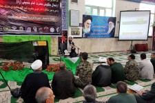 مراسم گرامیداشت سالروز ارتحال امام خمینی(ره) در هرسین برگزار شد