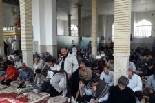 طنین دعای روح‌بخش عرفه در دارالمومنین هرسین