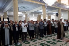 نماز عید سعید قربان به امامت حجت الاسلام ایوبی در هرسین اقامه شد