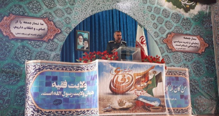 به واسطه خون پاک شهدای دفاع مقدس و مدافع حرم امروز  بر سکوی افتخار ایستاده ایم