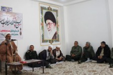 دیدار بسیجیان با امام جمعه هرسین