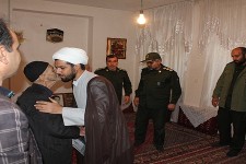 دیدار با خانواده معظم شهدا در هرسین