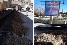 آغاز پروژه خط انتقال آب از سراب هرسین به پارک بانوان 