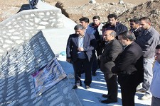 افتتاح پروژه بزرگ آبخیزداری و آبخوانداری حوزه آبخیز روستای تمرگ درهرسین