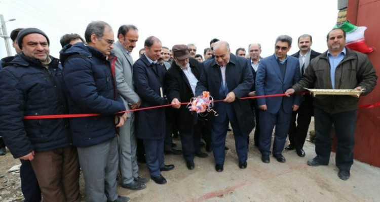 افتتاح پروژه های آبیاری بارانی و پرواربندی گوسفند در شهرستان هرسین