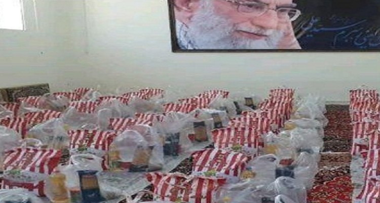 توزیع ۵۰۰ پرس غذای گرم به همراه بسته های معیشتی بین مددجویان شهرستان 