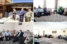  تکریم و دیدار با خانواده‌های معظم شهدا در هرسین
