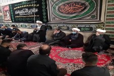 مراسم عزاداری شب عاشورای حسینی (علیه‌السلام) در هرسین