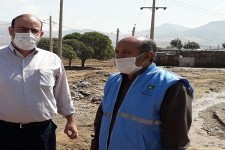 نیروهای امدادی ، سپاه و ارتش از اول صبح پای کار بوده اند/ تعداد زیادی از اهشام تلف شده اند و به خانه های مردم خساراتی وارده شده است