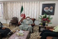 دیدار  پرسنل نیروی انتظامی شهرستان با امام جمعه هرسین 