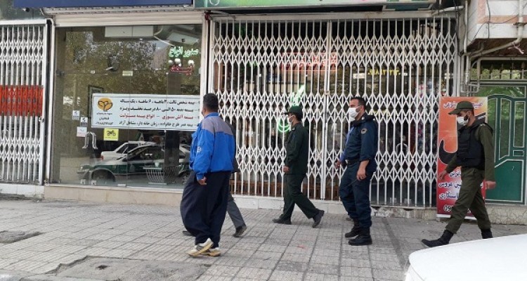 تعطیلی بازار و اصناف هرسین در طرح یکهفته ای مقابله با کرونا/ اصناف متخلف پلمپ شدند+تصویر