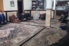 دیدار با خانواده معظم شهدای نیروی انتظامی در هرسین