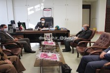 مراسم معارفه رئیس جمعیت هلال احمر بیستون برگزار شد