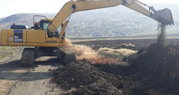  آغاز عملیات لایروبی کانال های زهکشی حوزه گاماسیاب هرسین