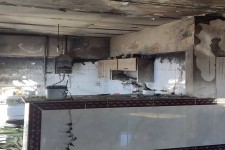 نشت گاز در روستای بابازید منجر به آتش سوزی و مصدومیت دو نفر شد