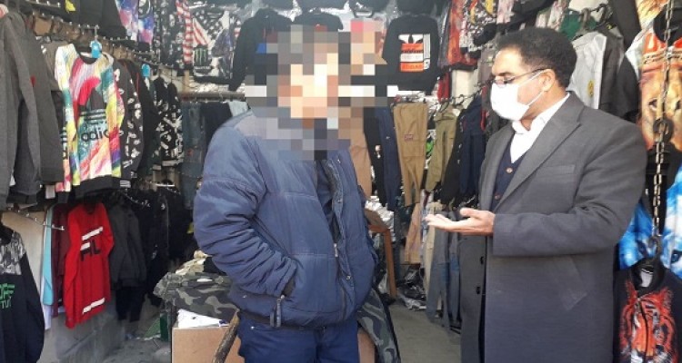 فرماندار هرسین : ساماندهی دست فروشان و رفع سد معبر خواسته و مطالبه بحق مردم است