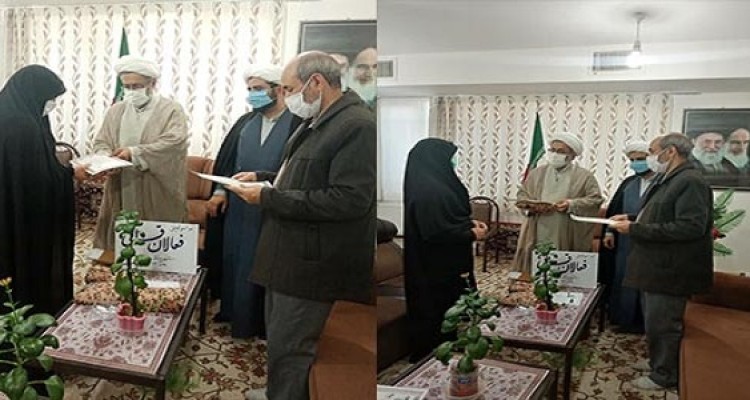 تجلیل از فعالان قرآنی در هرسین