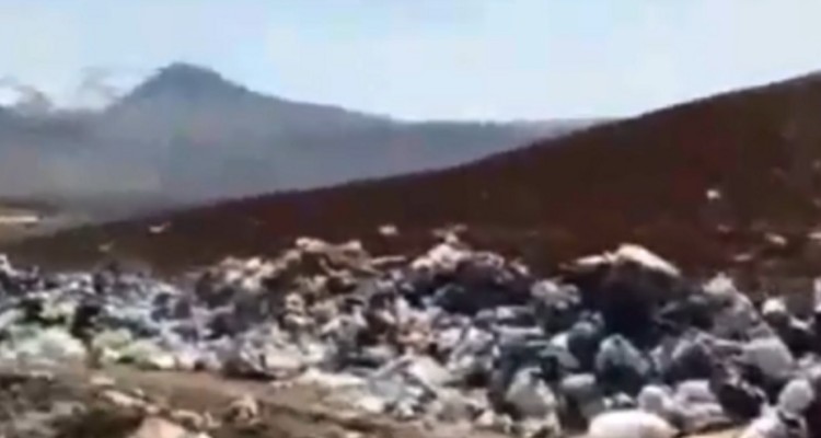 وضعیت جایگاه دفن زباله هرسین