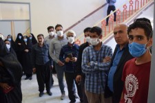 حضور پرشور مردم هرسین در پای صندوق های رأی