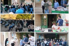 تجلیل از برگزیدگان مسابقات فرهنگی  هنری و قرآن، عترت و نماز در هرسین