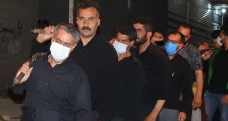 برگزاری مراسم عزاداری ایام محرم در هرسین