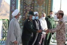 مراسم روز سرباز در هرسین برگزار شد