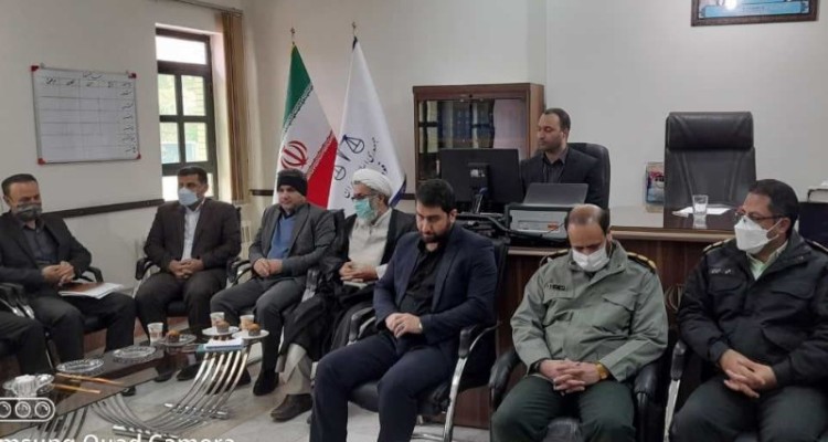 مراسم تکریم و معارفه دادستان شهرستان هرسین برگزار شد