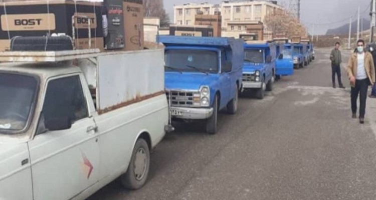 اهدا ۸ سری جهیزیه به نو عروسان  تحت حمایت کمیته امداد  در هرسین