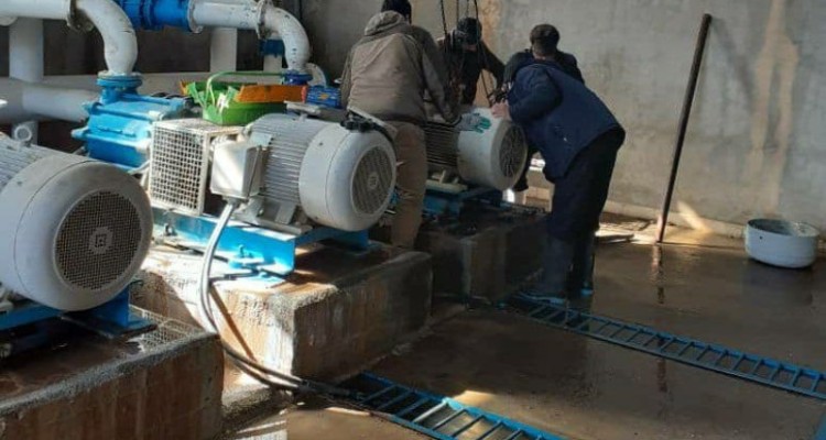 پایداری آب شرب ۱۰ روستای شهرستان هرسین