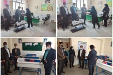 تجلیل  مدیر آموزش و پرورش هرسین از خیرین فرهنگی