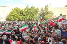 اجرای با شکوه سرود سلام فرمانده در هرسین_فیلم و عکس