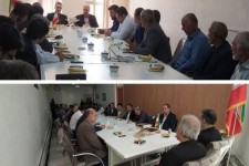 مراسم تکریم و معارفه مدیر جهاد کشاورزی شهرستان هرسین برگزار شد