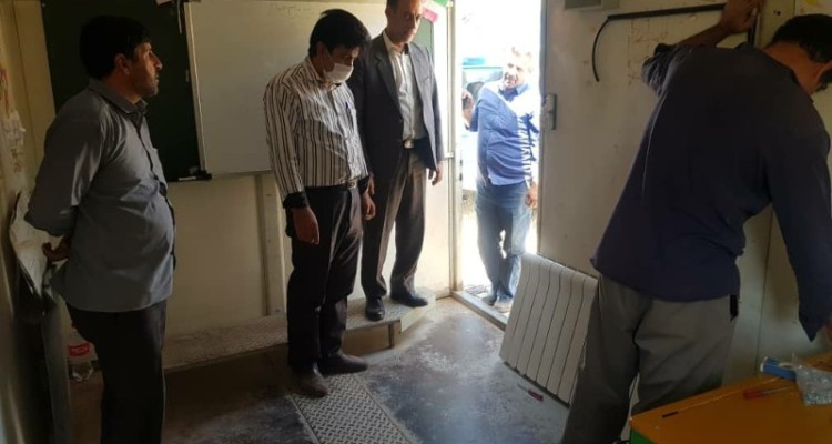 تمام مدارس روستایی شهرستان هرسین از نعمت وسایل  گازسوز برخودارشدند